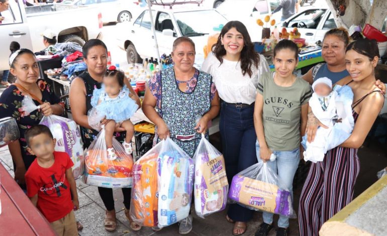 Seimujer anuncia 4 sedes de entrega de pañales en Morelia