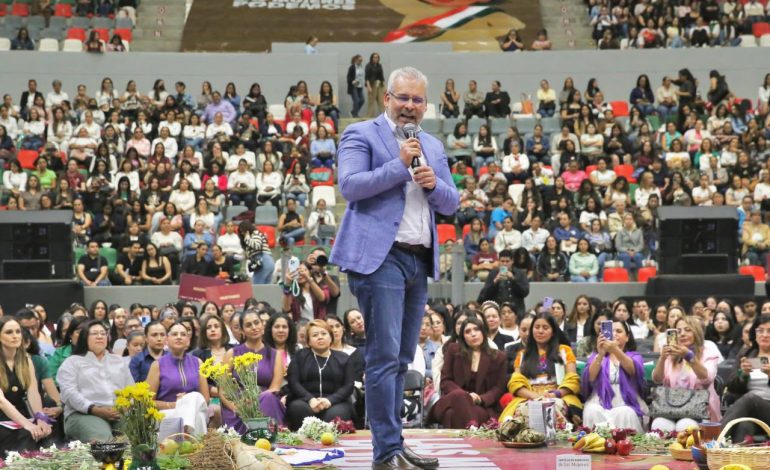 Destaca Bedolla liderazgo de las mujeres en la vida pública de Michoacán