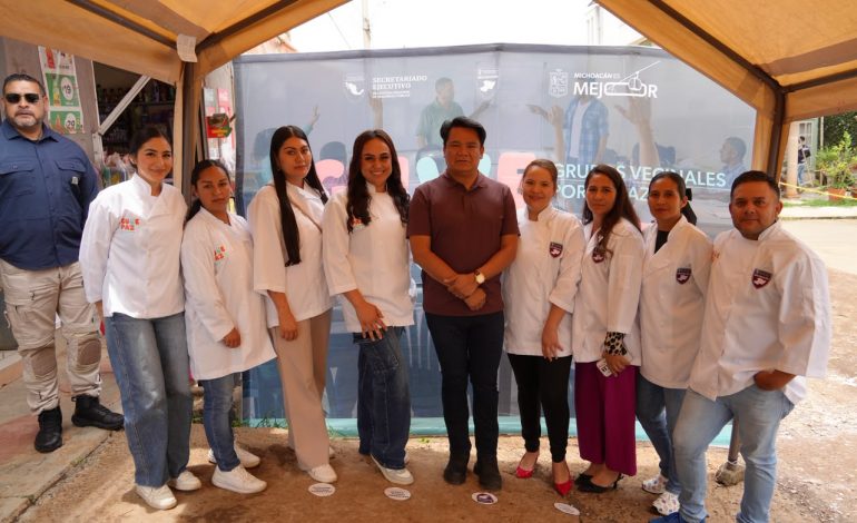Con taller de envasado, se promueve la autonomía económica en Tacámbaro