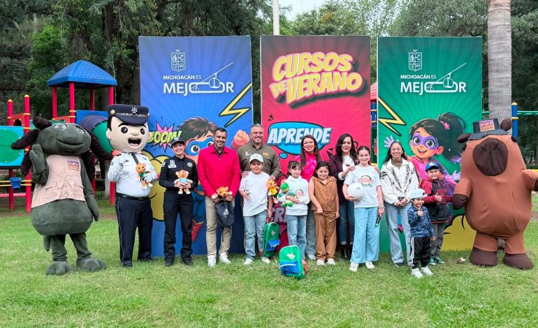 ¡Aprender y divertirse! Michoacán abre más de 4 mil espacios para sus cursos de verano 2026