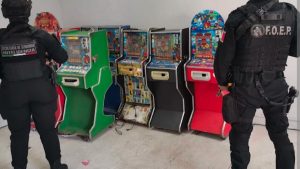 Aseguran 548 máquinas tragamonedas en Michoacán durante los primeros seis meses de 2026