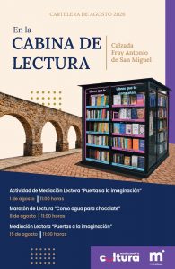 Presenta SeCultura actividades de agosto en cabinas de lectura