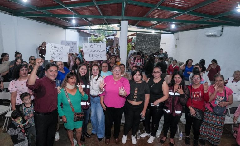 Cercana y en territorio, Gladyz Butanda defiende la transformación y la soberanía nacional