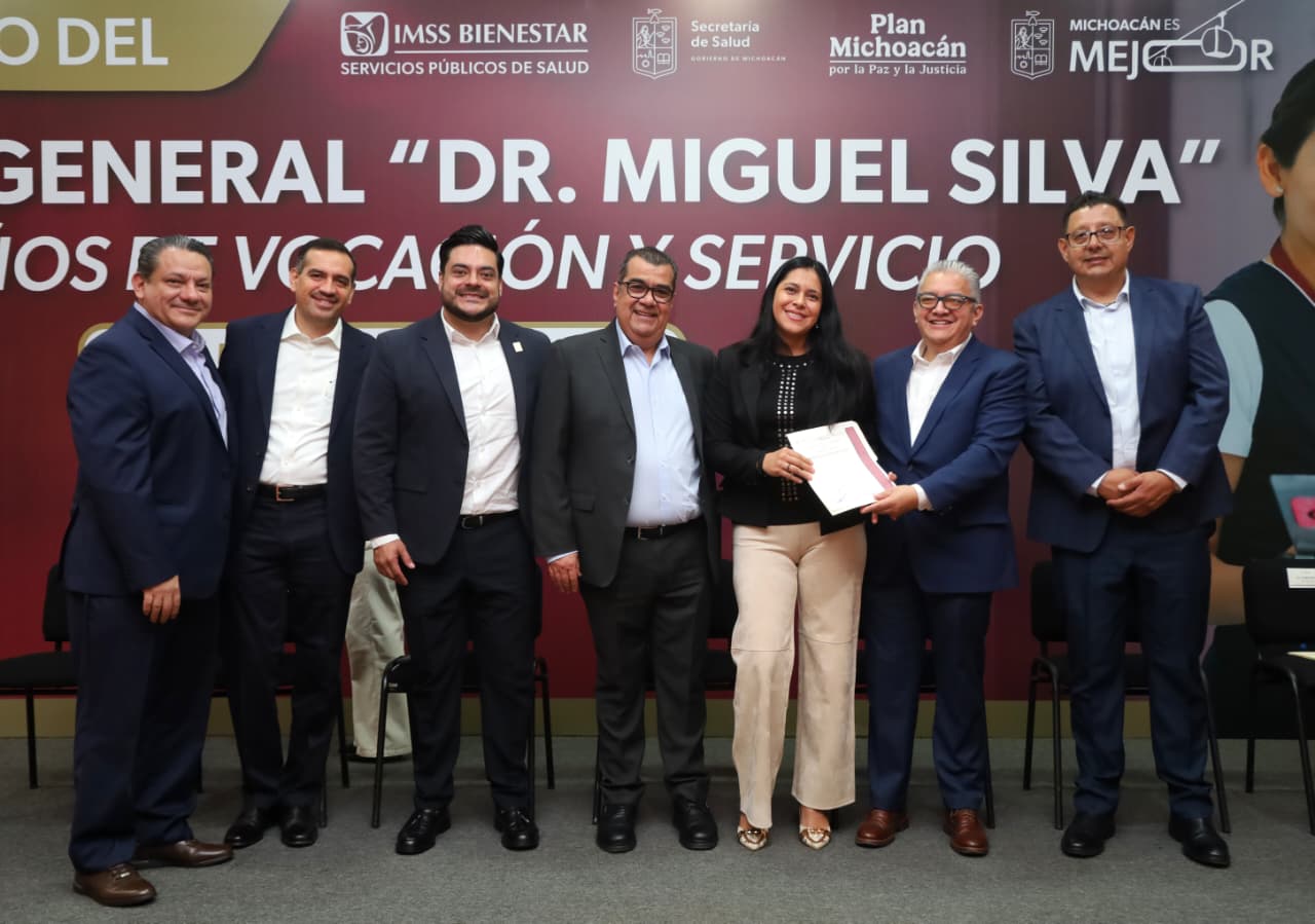Hospital General “Dr. Miguel Silva” conmemora 125 años de atención médica en Michoacán