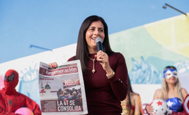 Gaby Molina llama a fortalecer la unidad en Asamblea Informativa de Morena