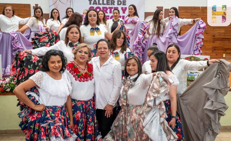 Empoderamiento local: 43 mujeres concluyen taller de corte y confección en Ciudad Hidalgo