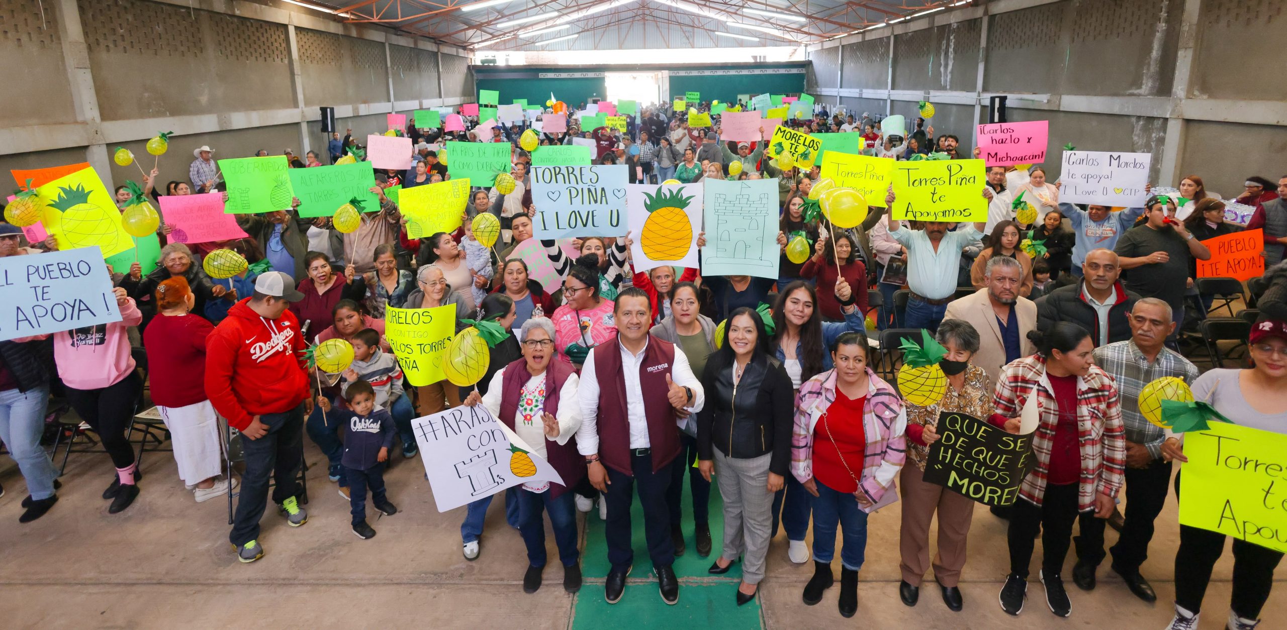 Desde Morelos, llama Torres Piña a sumarse a la 4T y ser voceros del buen Gobierno de Claudia Sheinbaum.