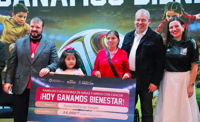 Programa para Familias Cuidadoras reduce del 30% al 2% el abandono de tratamientos en Michoacán: Bedolla.