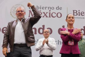 Bedolla y Sheinbaum destacan labor de Servidores de la Nación en proceso de transformación.
