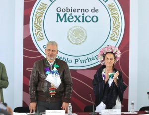 Plan de Justicia Purépecha se consolida con inversión histórica de más de 4 mil mdp: Bedolla.