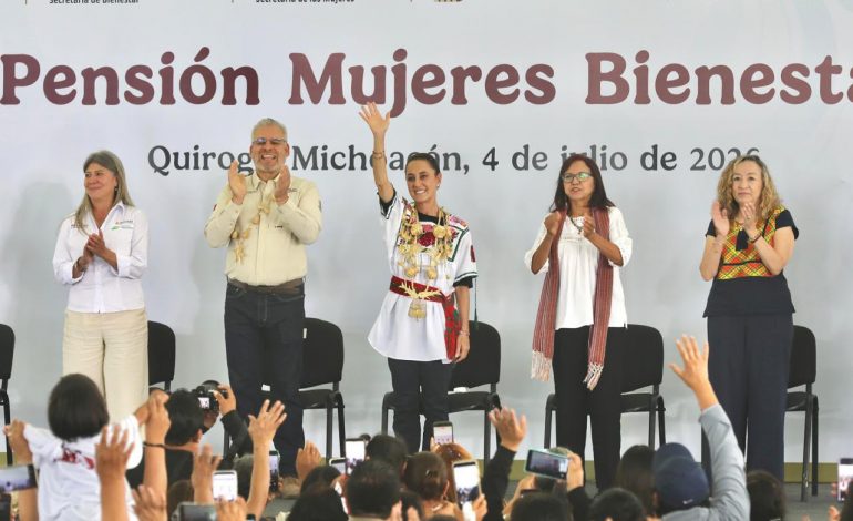 Apoyo histórico para las michoacanas; 146 mil reciben la Pensión Mujeres Bienestar: Bedolla.
