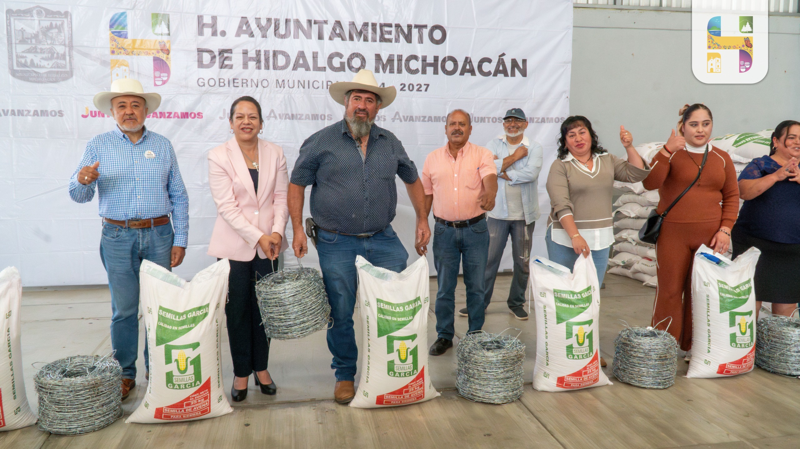 Jeovana Alcántar Impulsa al Campo en Ciudad Hidalgo con Entrega de Semilla Certificada