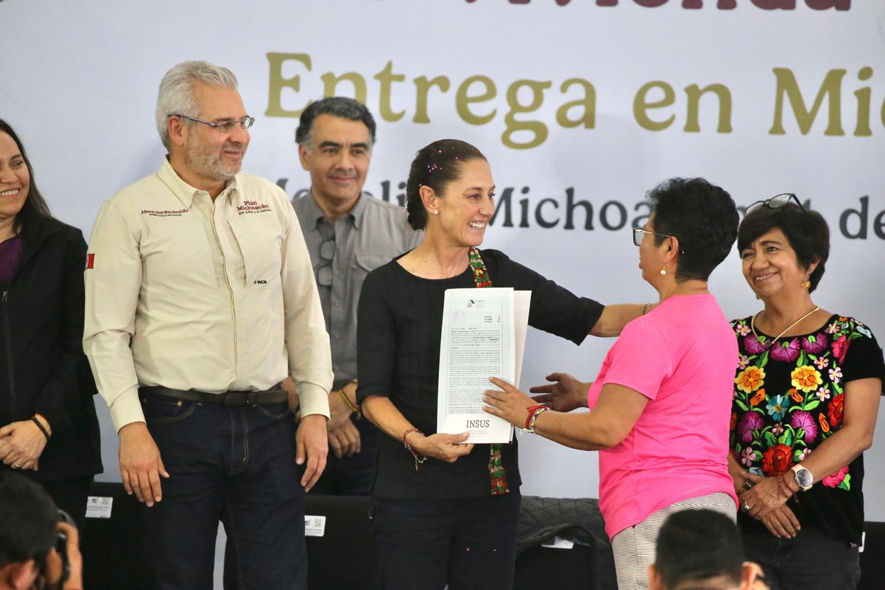 Novena visita de Sheinbaum consolida el Plan Michoacán por la Paz y la Justicia: Bedolla