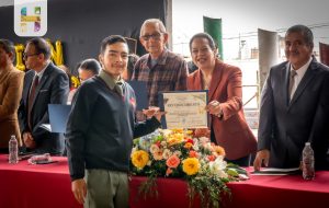 Jeovana Alcántar encabeza clausura de ciclo escolar en la Secundaria Melchor Ocampo y refrenda compromiso con la educación.