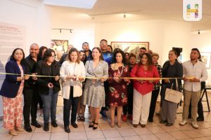 Inauguran en Ciudad Hidalgo la exposición itinerante «Memoria y Materia: Bienal Nacional Alfredo Zalce»