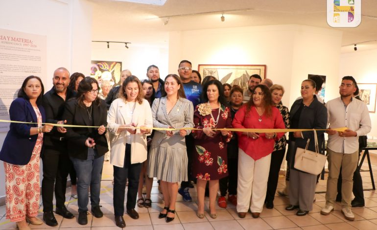 Inauguran en Ciudad Hidalgo la exposición itinerante «Memoria y Materia: Bienal Nacional Alfredo Zalce»