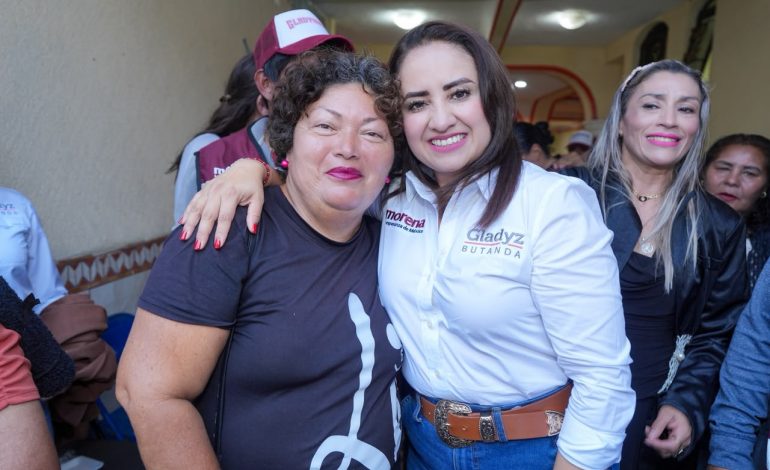 Desde las colonias construimos la transformación de Michoacán: Gladyz Butanda.