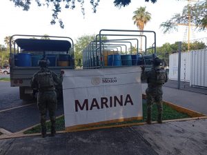 Golpe al huachicol en Arteaga: Aseguran casi 8 mil litros de combustible ocultos en Las Cañas.