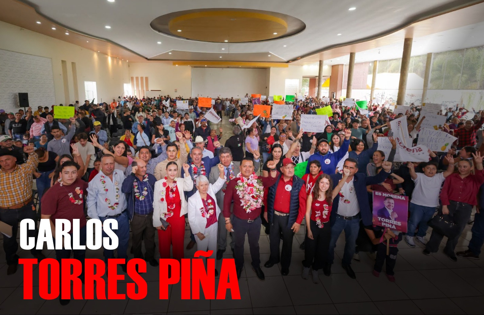 Refuerza Torres Piña presencia en el Oriente: se reúne con cientos de familias en Tuxpan y Benito Juárez.