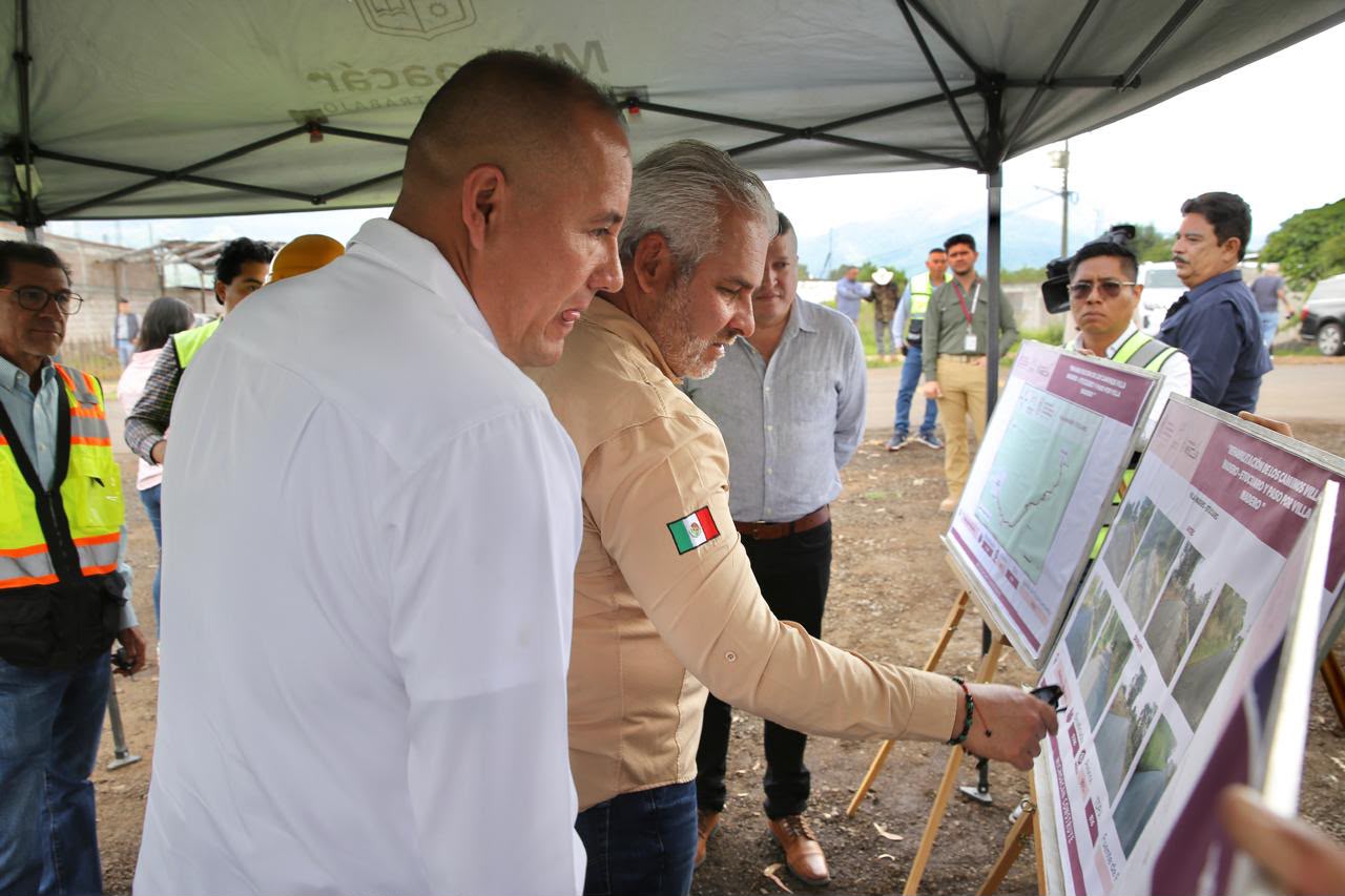 Rehabilitación de la carretera Villa Madero-Etúcuaro alcanza 72 % de avance: Bedolla.