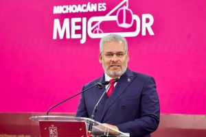 Michoacán suma 48 detenidos por extorsión; el triple con respecto al 2021: Bedolla.<br>