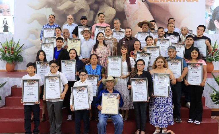 Michoacán obtiene 9 reconocimientos en el Premio Nacional de la Cerámica