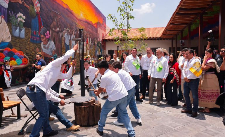Beneficiará a familias artesanas nuevo Centro Cultural Plaza de La Ranita de Uruapan: Bedolla