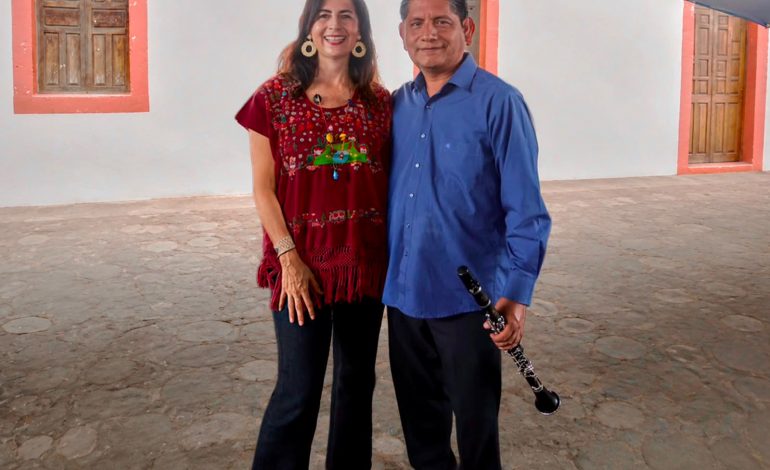 Gaby Molina impulsa el talento musical de las nuevas generaciones de la Meseta Purépecha