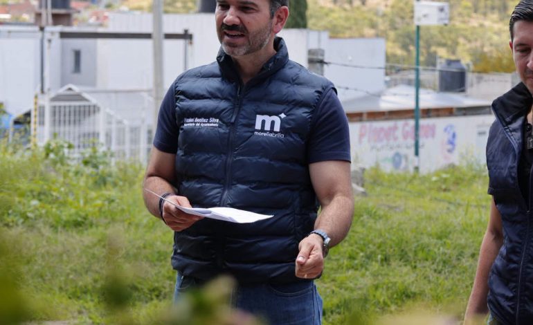 Yankel Benítez supervisa inicio de obras hidráulicas en colonia Vicente Lombardo Toledano