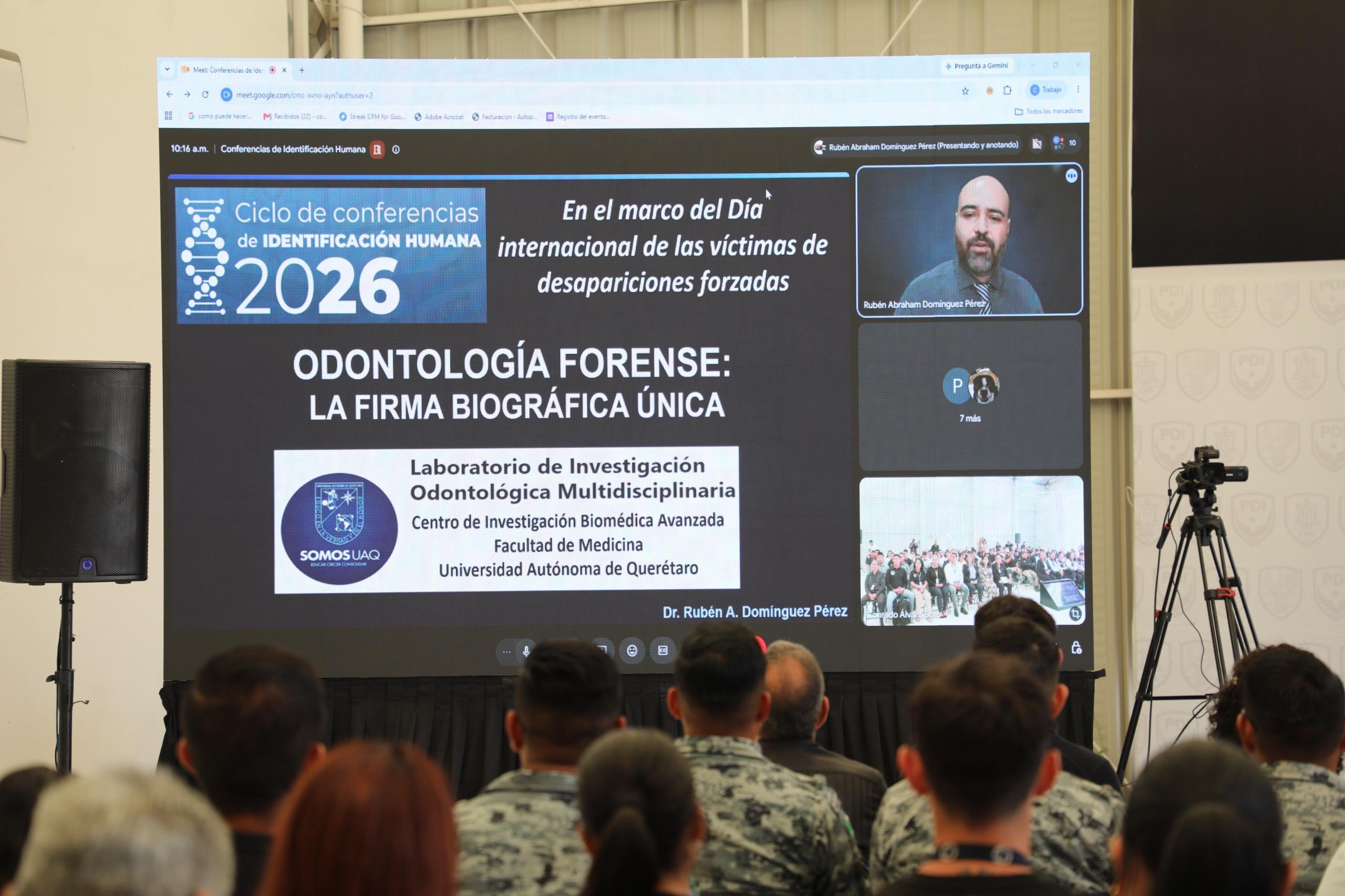 Cierra FGE Ciclo de Conferencias de Identificación Humana