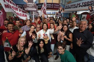 Fabiola Alanís fortalece la articulación territorial de Morena en Michoacán