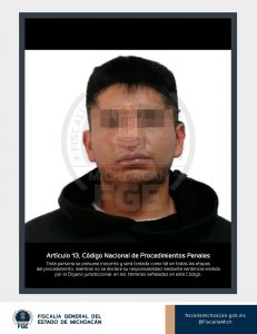 FGE obtiene vinculación a proceso contra investigado por feminicidio ocurrido en Morelia