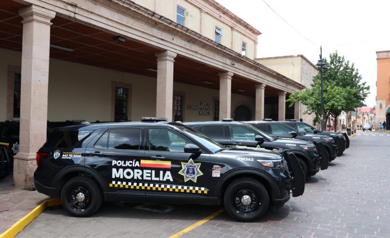 Anuncia Alfonso Martínez patrullas inteligentes para Morelia