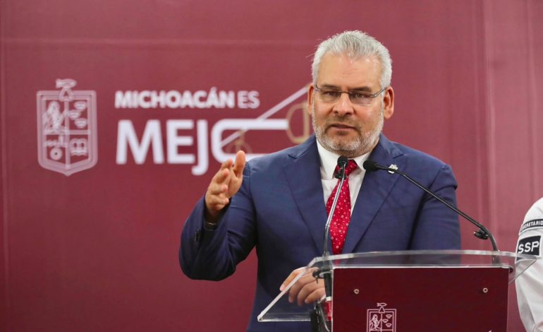 Michoacán destina más de 5 mil 800 mdp a seguridad y se ubica en 4° lugar nacional