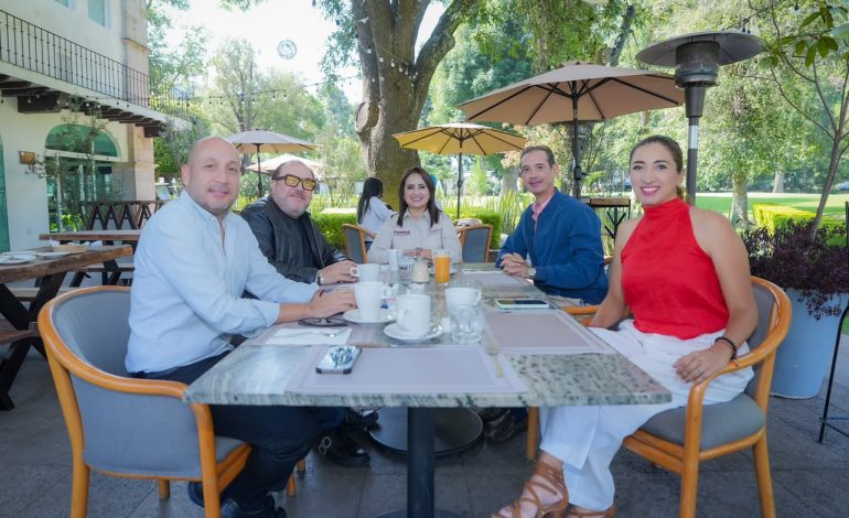 Gladyz Butanda y sector empresarial comparten visión de prosperidad para Michoacán