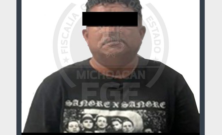 En Uruapan, detienen a Cesar “N” presunto responsable de extorsión a comerciantes