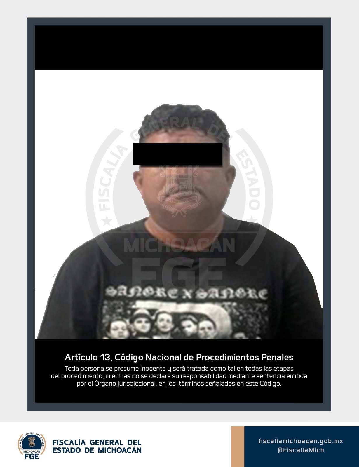 En Uruapan, detienen a Cesar “N” presunto responsable de extorsión a comerciantes