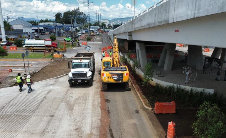 Registra 91% de avance el paso superior vehicular Independencia: Rogelio Zarazúa