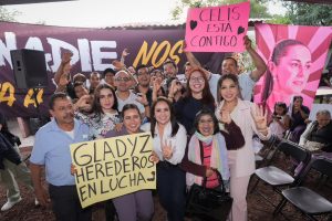 Gladyz Butanda abandera en Capula la lucha pacífica por la transformación