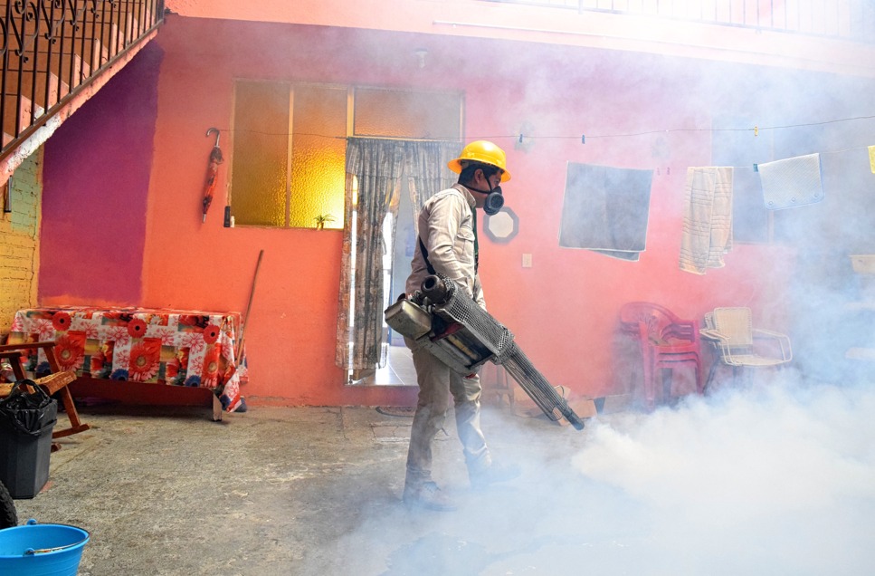 Michoacán reduce en 84% los casos de dengue con labor del personal de vectores