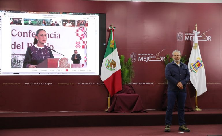 Michoacán se sumará a la Jornada Nacional de Reforestación con 13 millones de árboles este año: Bedolla