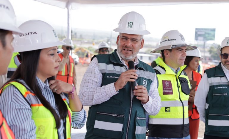 Supervisa Bedolla construcción del nuevo Hospital del IMSS en Villas del Pedregal