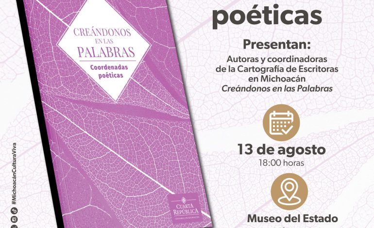 Secum invita a la presentación de “Coordenadas poéticas” en el Museo del Estado