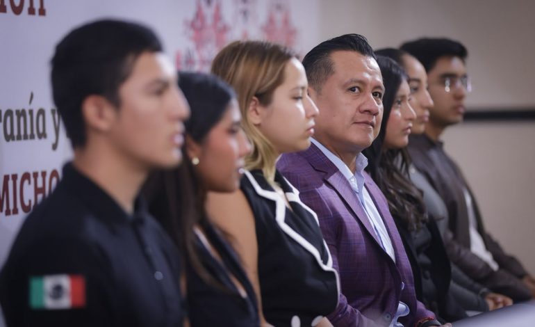 Jóvenes deben ser incorporados a instituciones y empresas para impulsar la Transformación y desarrollo de Michoacán: Carlos Torres Piña