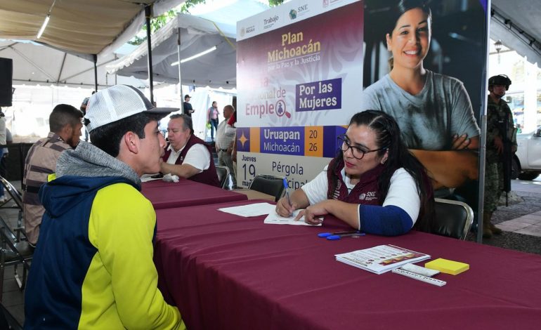 Feria Nacional de Empleo llega a Michoacán mañana