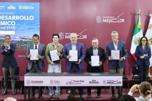 Firma Bedolla fideicomiso del Parque Bajío; inicia con 100 mdp aportados por iniciativa privada