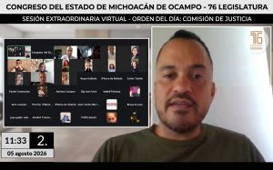 La FGE debe responder a las y los michoacanos, no a intereses políticos: Hugo Rangel