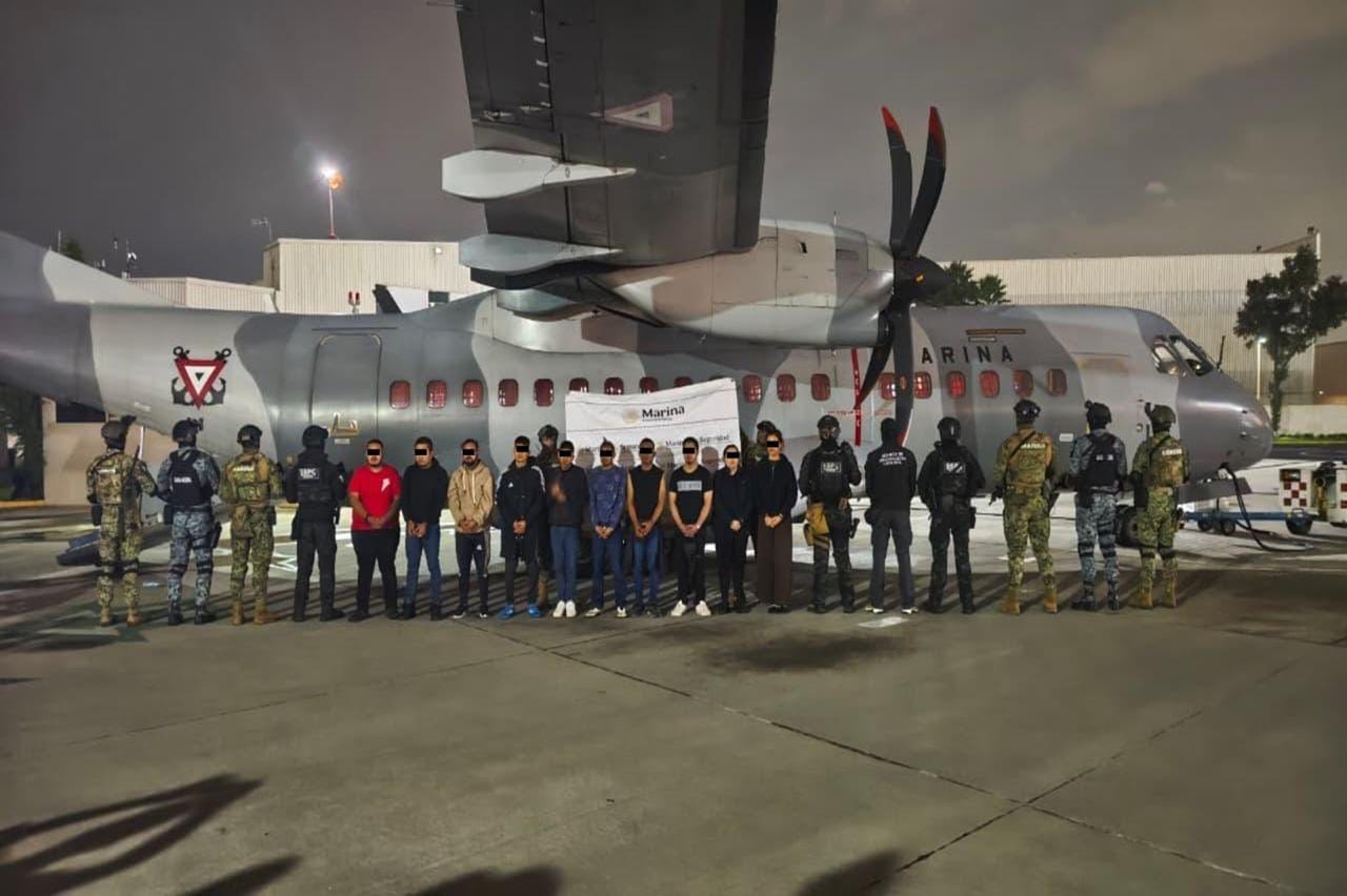 Gabinete de Seguridad detiene a 20 integrantes del CJNG en operación simultáneas en los estados de Hidalgo, Michoacán y Jalisco.