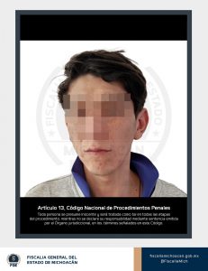 Obtiene FGE vinculación a proceso contra El Boiter, presunto responsable del homicidio de una mujer, en Zamora