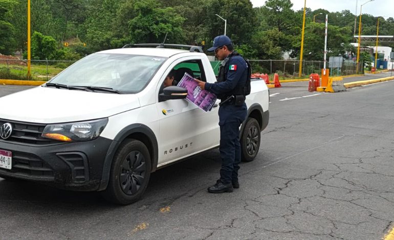 SSP refuerza prevención contra la extorsión con jornadas informativas en Michoacán